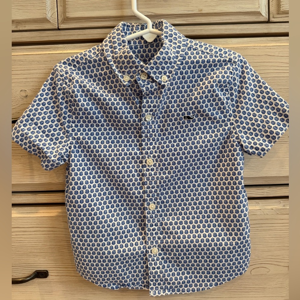Vineyard Vines Boys Short Sleeve Button Down